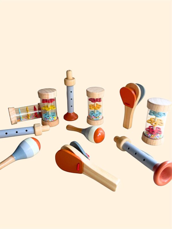 Instrumentos de madera kit de bebés