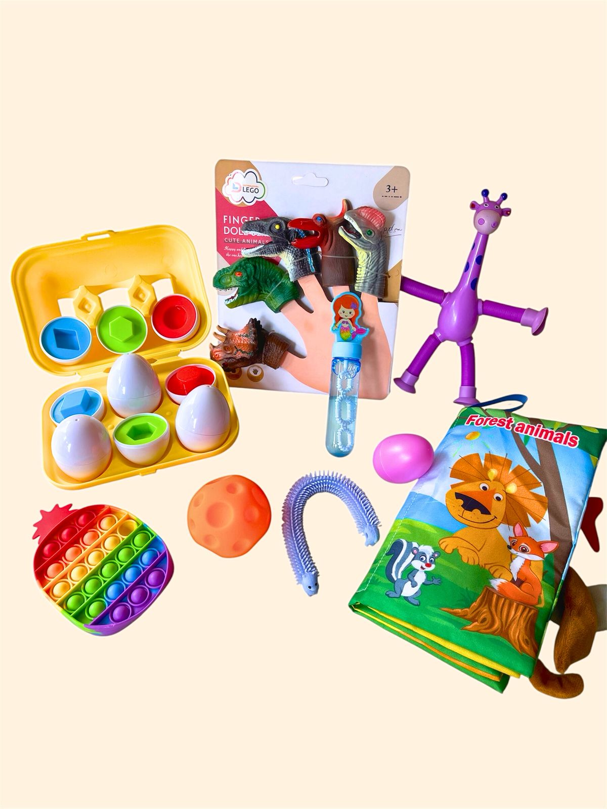 Kit tiny treasures 1 a 2 años