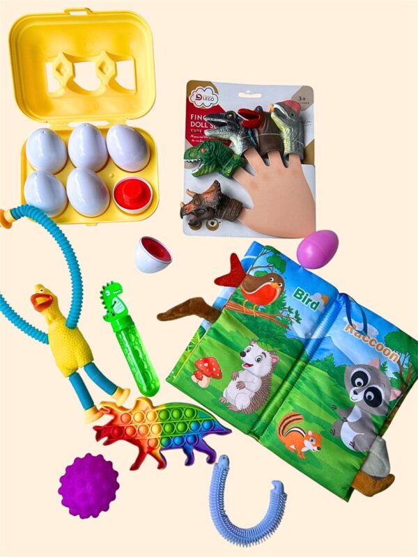 Kit de Actividades de Espera 1 a 2 Años – Estimulación Sensorial y Motricidad - Image 6